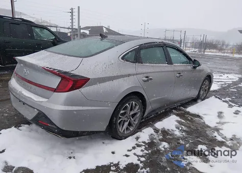 2021 Hyundai Sonata Sel z USA, uszkodzony, nr VIN 5NPEF4JA6MH096230